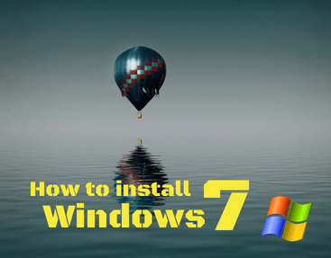 install windows 7